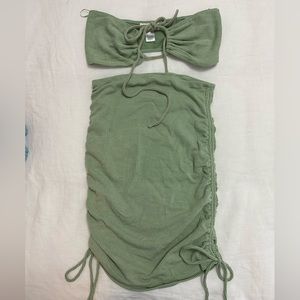 Never worn- light green two pice set